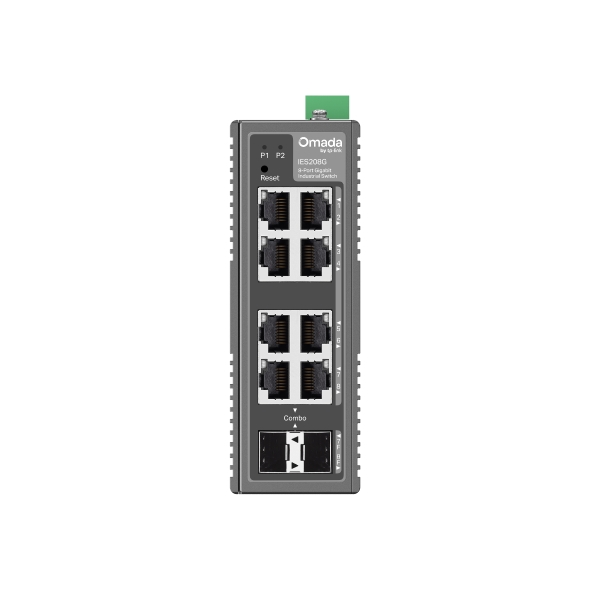 8-PORT 1G INDUSTRIAL SWITCH EASY MANAGED