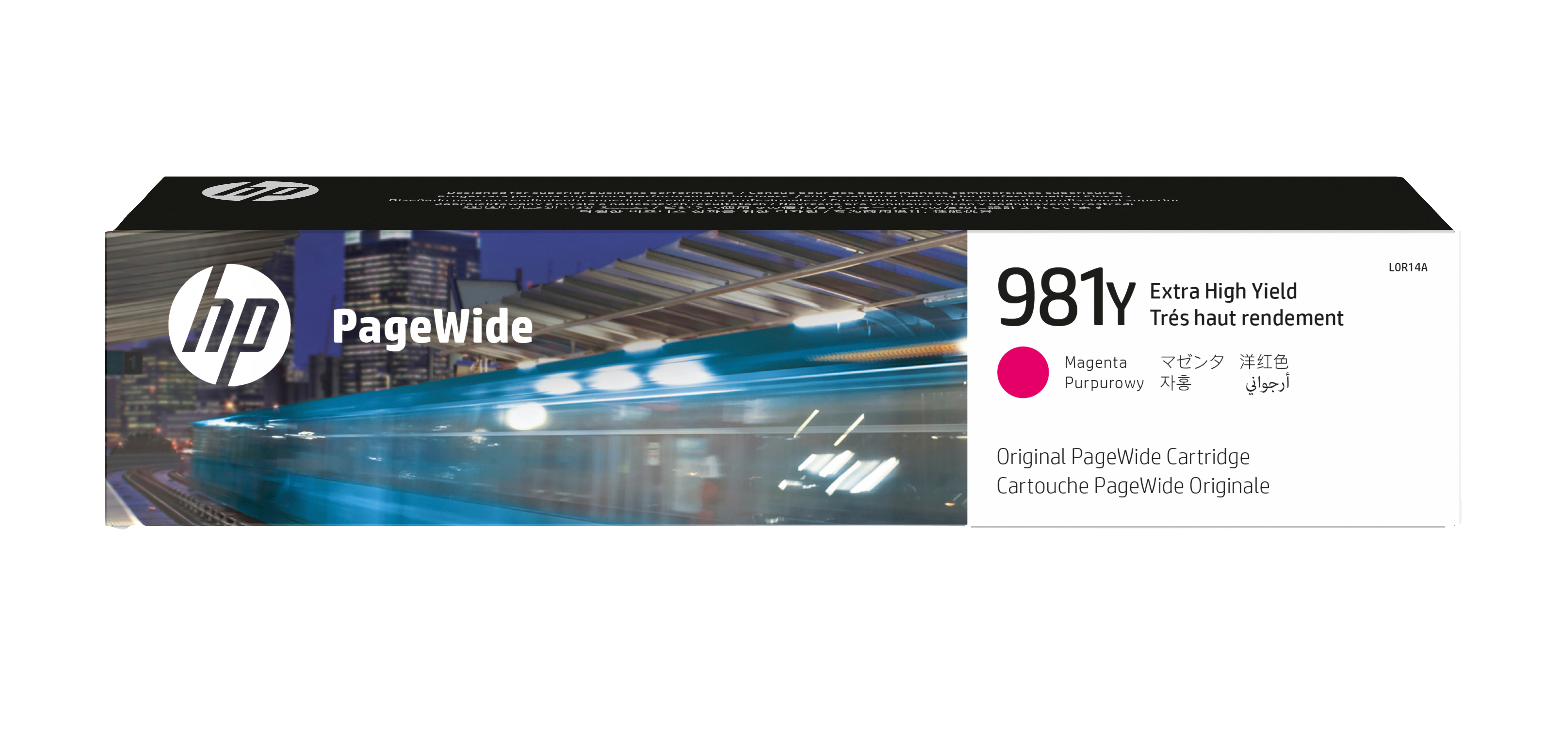 HP 981Y original Extra High Yield Magenta PageWide Cartridge L0R14A