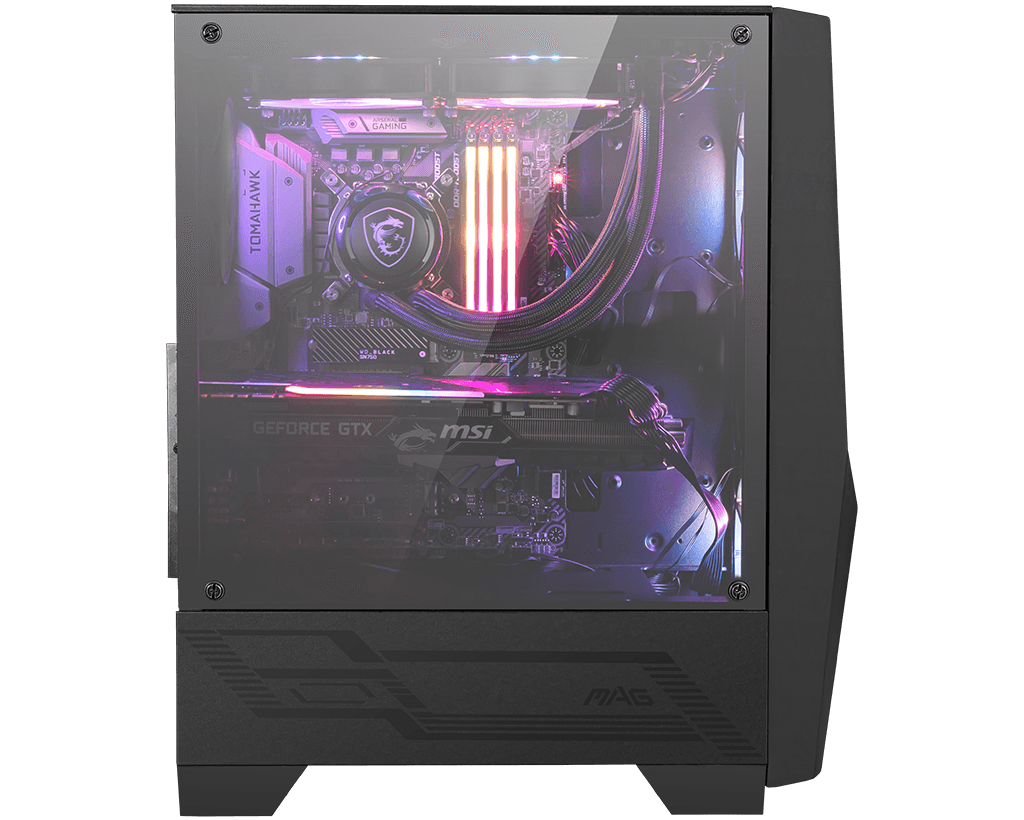 MSI GEH Midi MAG Forge 100R (B/Tempered Glas/RGB Fan)