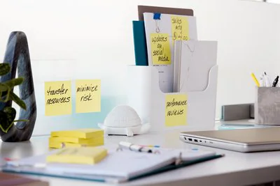 8 + 4 GRATIS: Post-it® Super Sticky Haftnotizen extrastark gelb, 8 Blöcke + GRATIS 4 Blöcke
