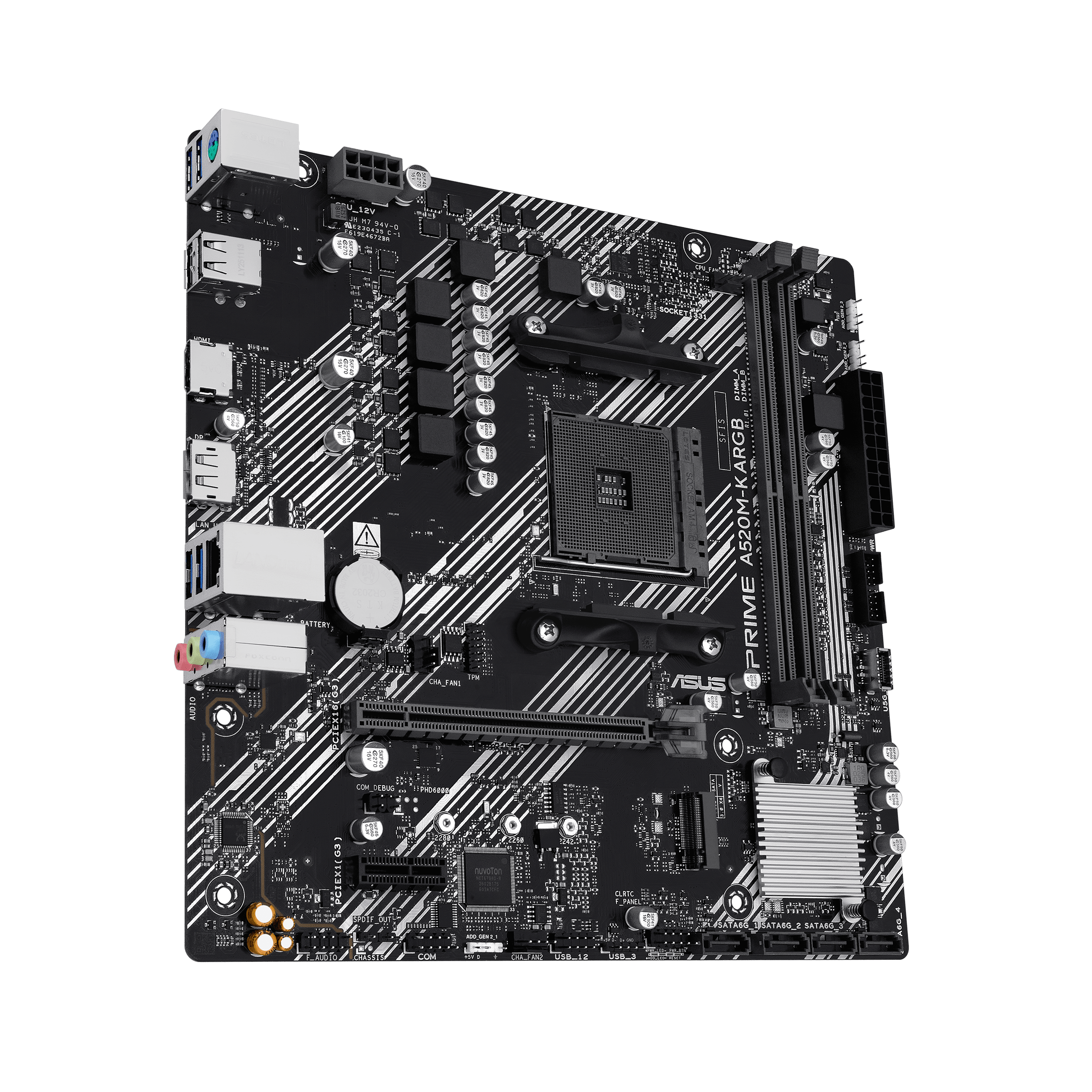 ASUS PRIME A520M-K ARGB (AM4) (D)
