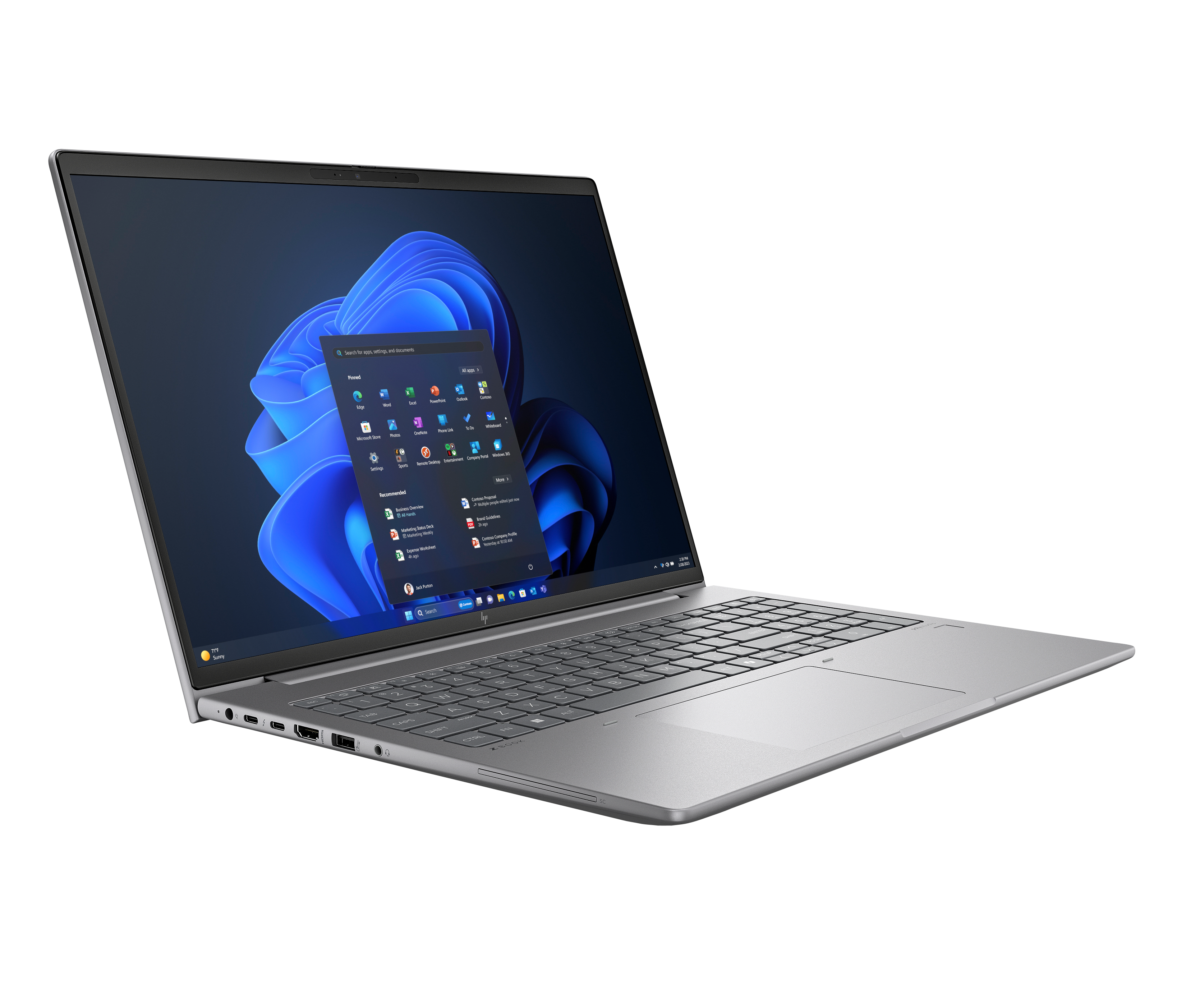 HP ZBook Power 16 G11A AMD Ryzen 7 PRO 8845HS 40,64cm 16inch WQXGA 32GB 1TB/SSD NVIDIA RTX 2000 8GB W11P 3J Gar (DE)