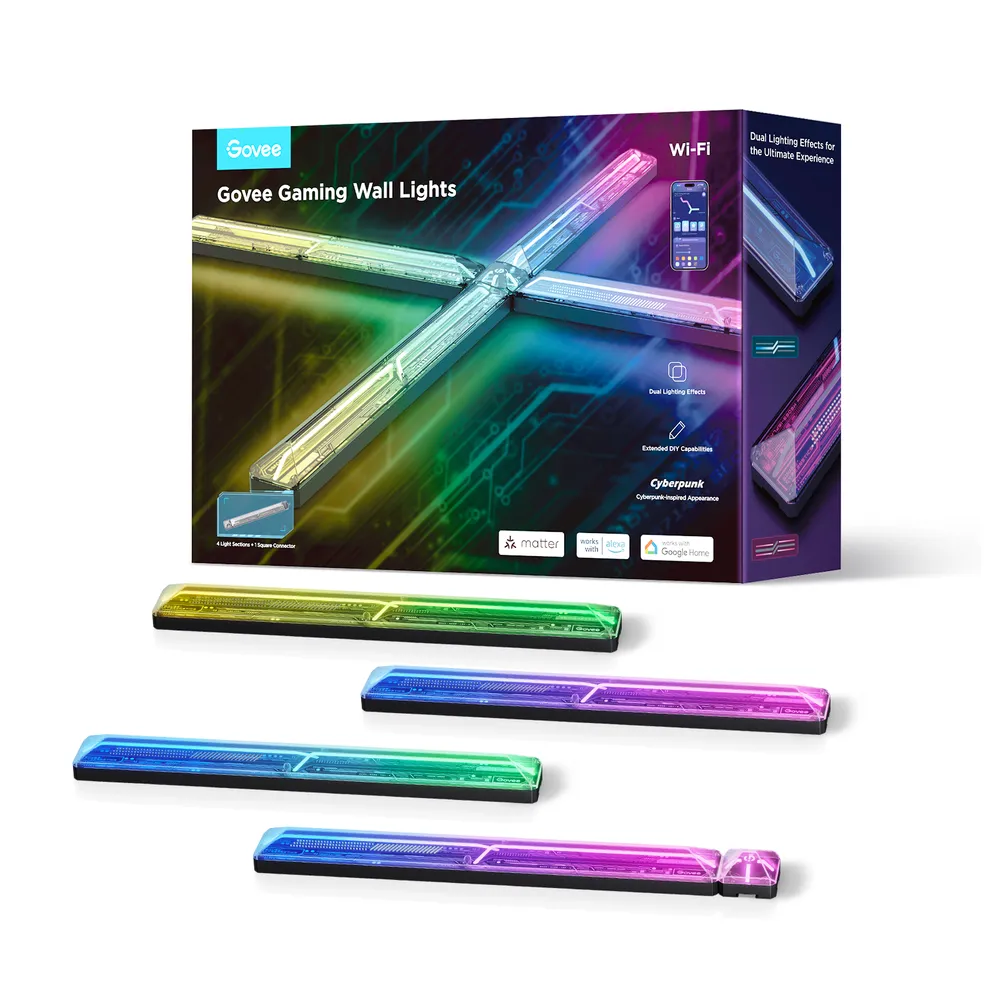 Govee RGBIC Gaming Wall Light (4+1)