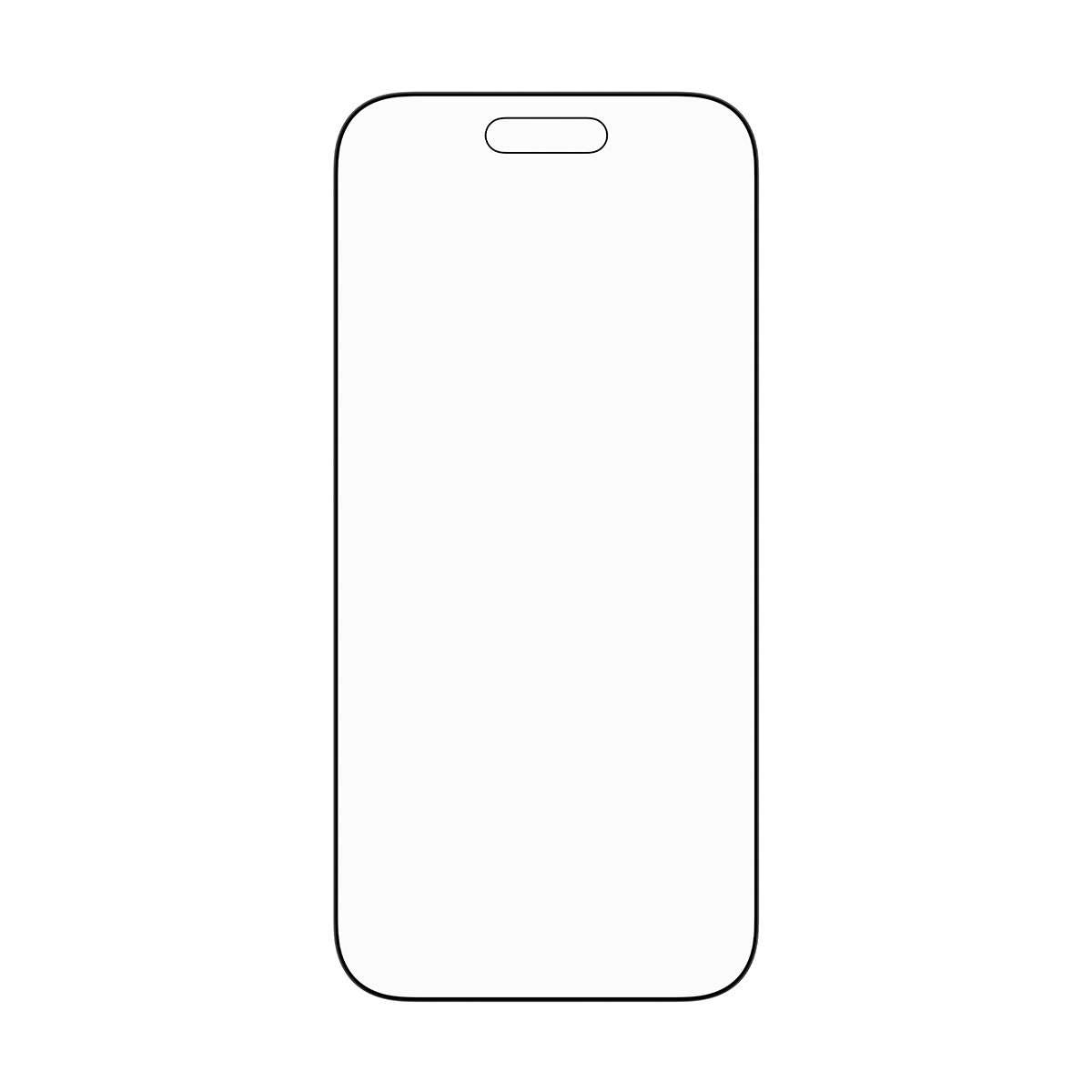 STEALTH SCREEN PROTECTOR W. BLA IPHONE 17 AIR ULTRA-WIDE FIT W.