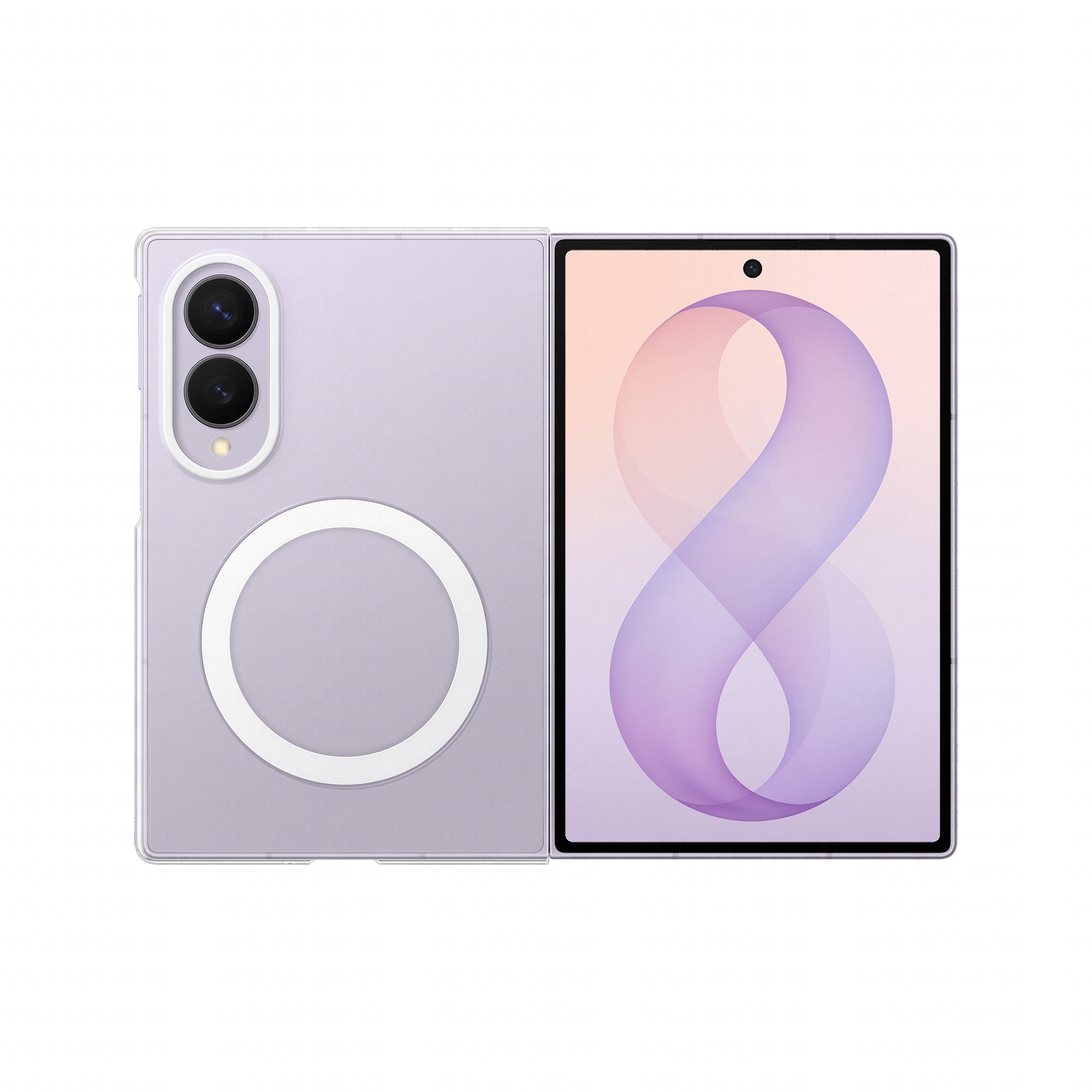 SAMSUNG Clear Magnet Case für Galaxy Z Fold8 Transparent