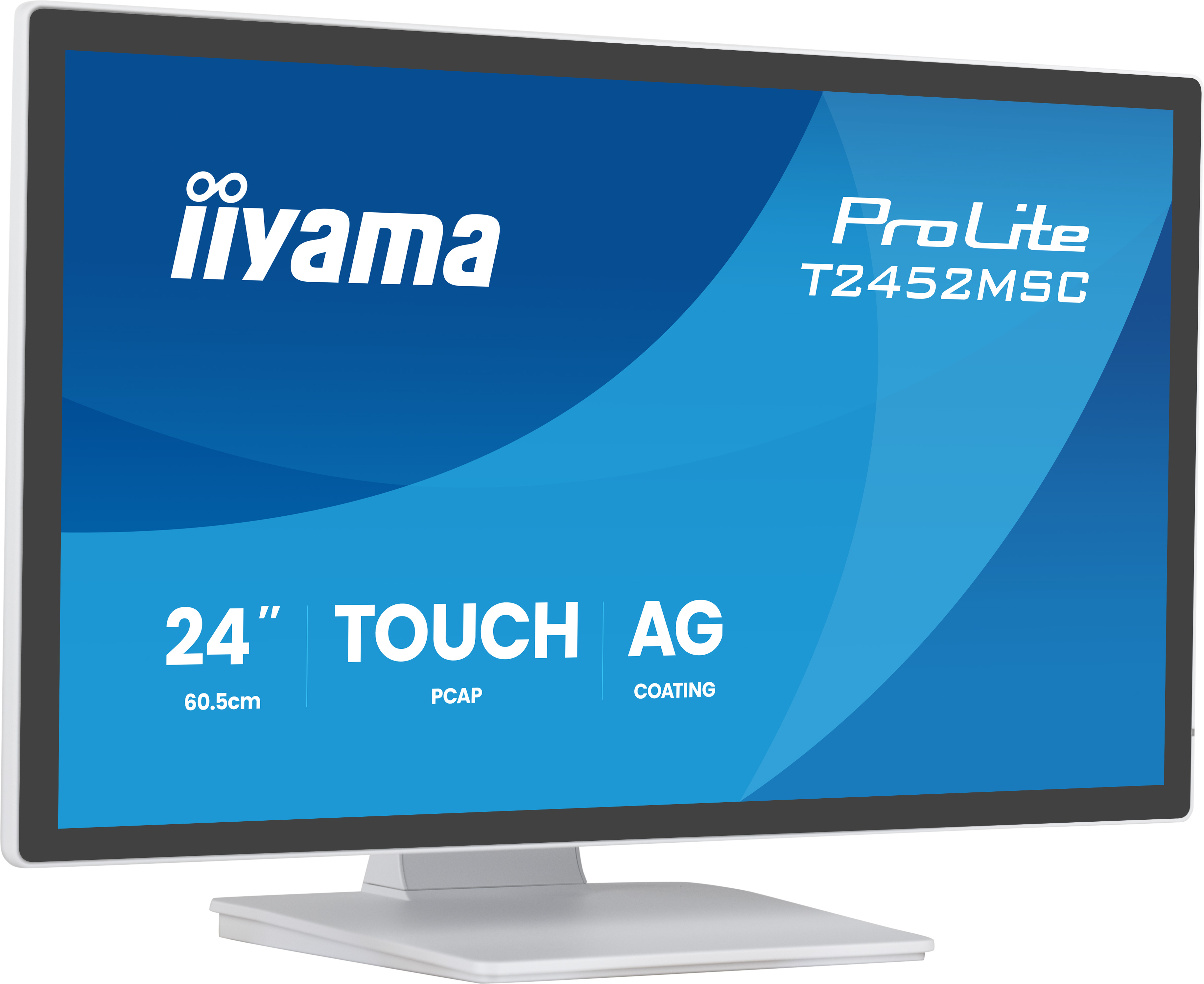 IIYAMA 60.5cm (23,8) T2452MSC-W2AG 16:9 Touch HDMI+DP+USB