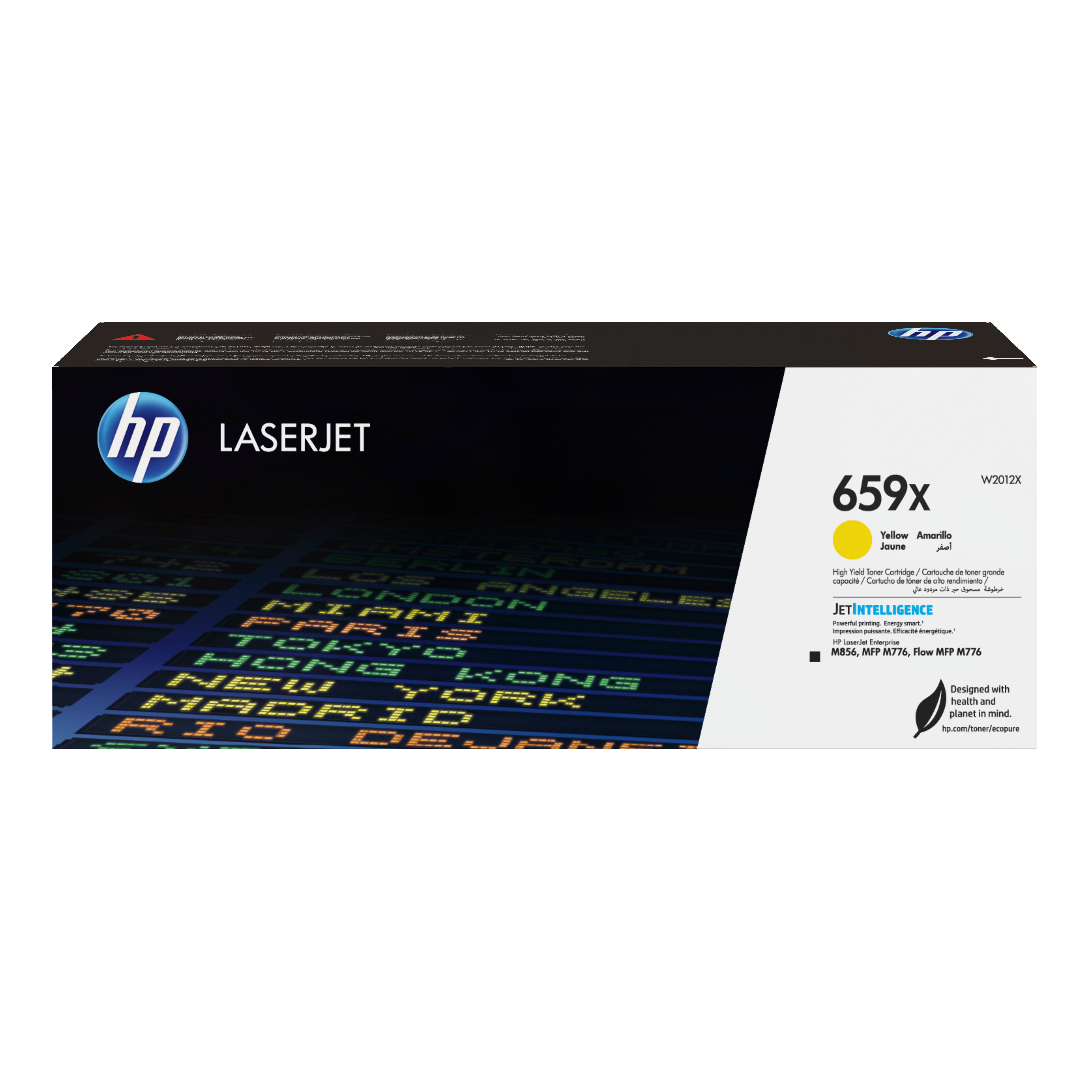 HP 659X High Yield Yellow Original LaserJet Toner Cartridge