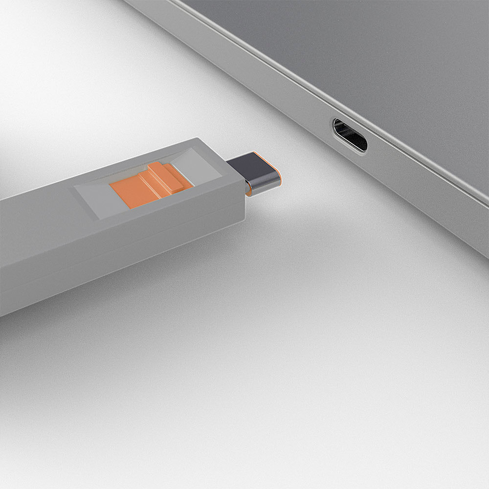 USB Typ C Port Schloss, Sicherheit