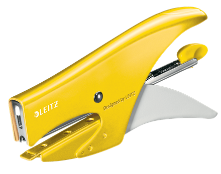 LEITZ Heftzange 5531 WOW gelb-metallic, 1 St.