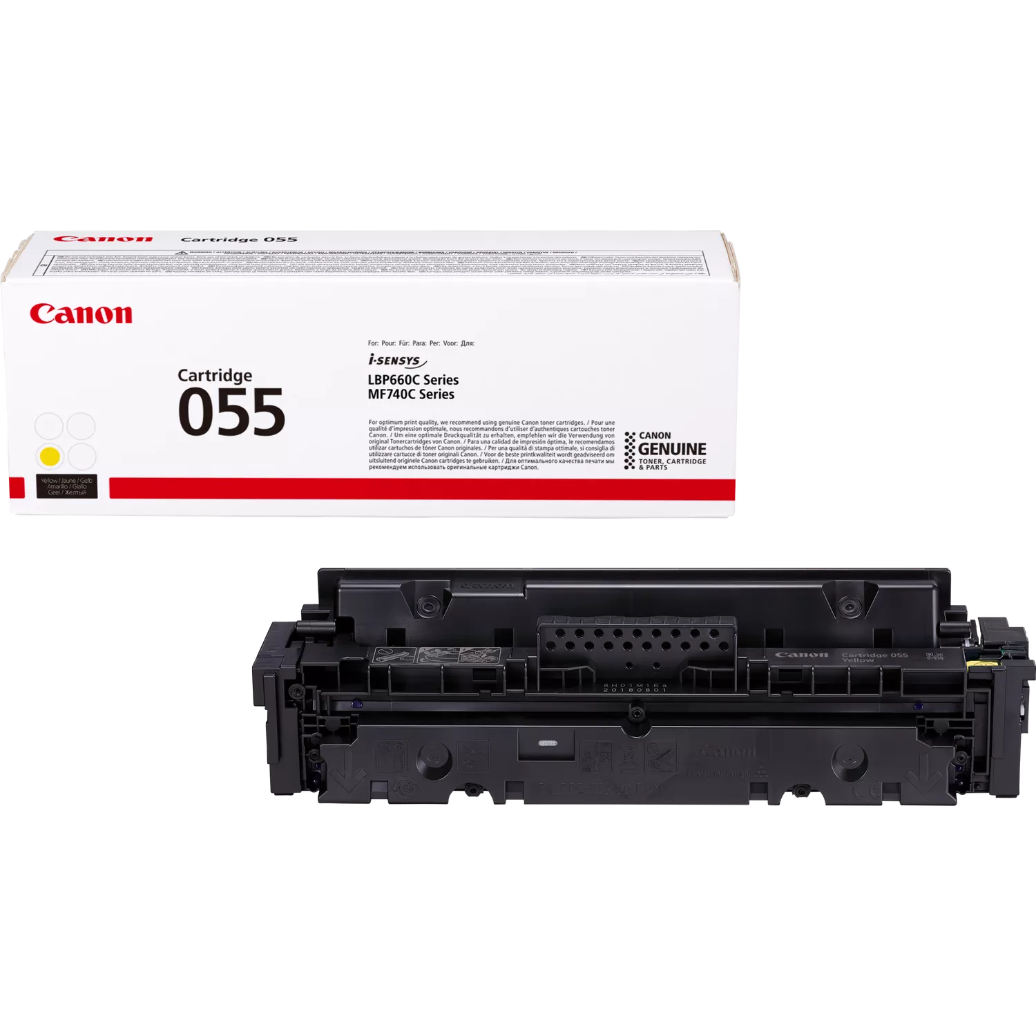 Canon 055 Y gelb Toner