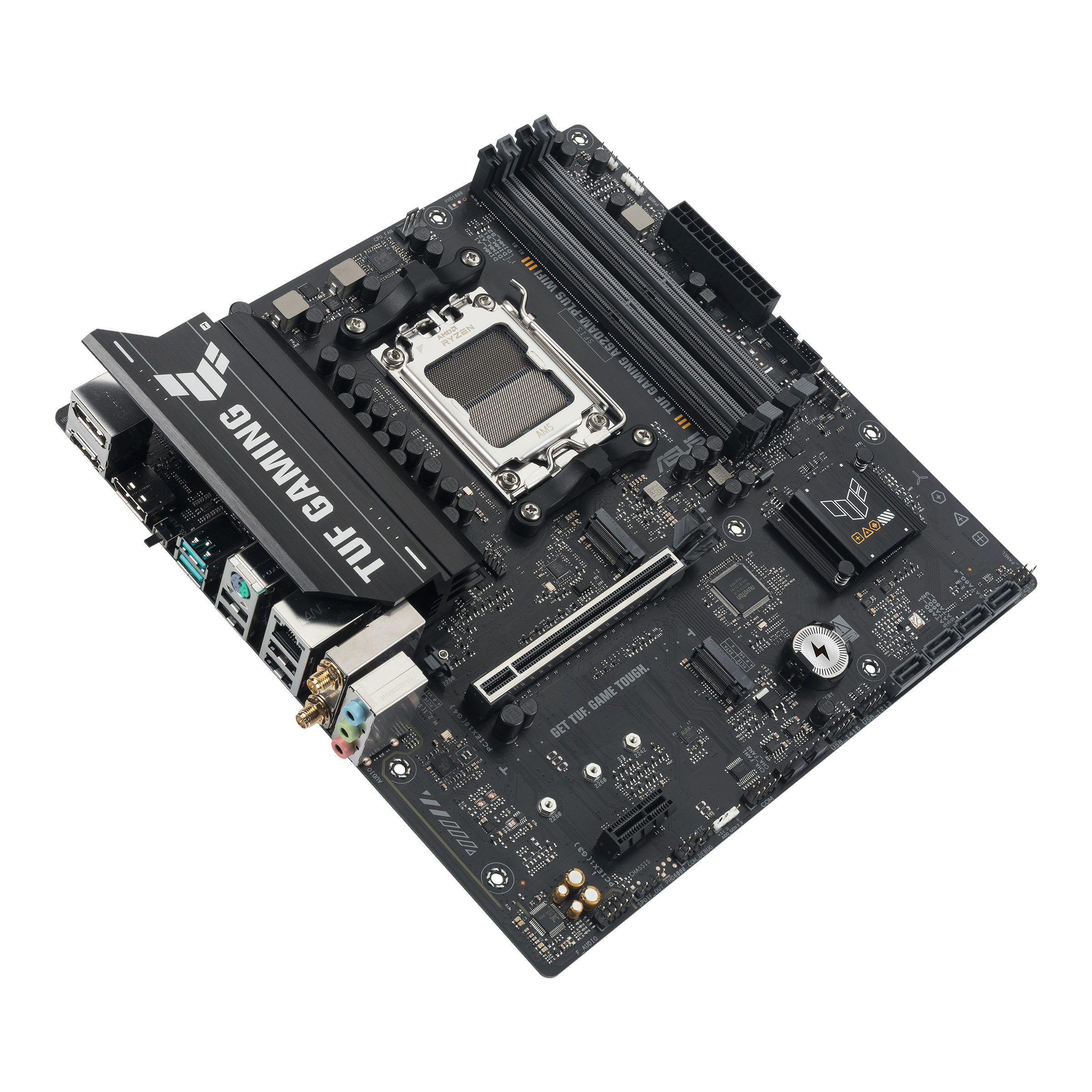 ASUS AMD A620A micro-ATX motherboard 4xDDR5 1xHDMI 2.1 2xDP 1.4 2xM.2 4xSATA
