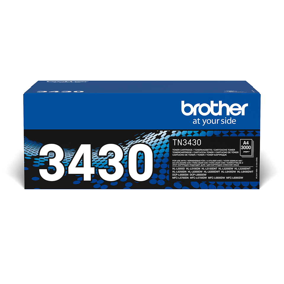 TN-3430 TONER 3000PAGES F. HL-L6XXX SER.