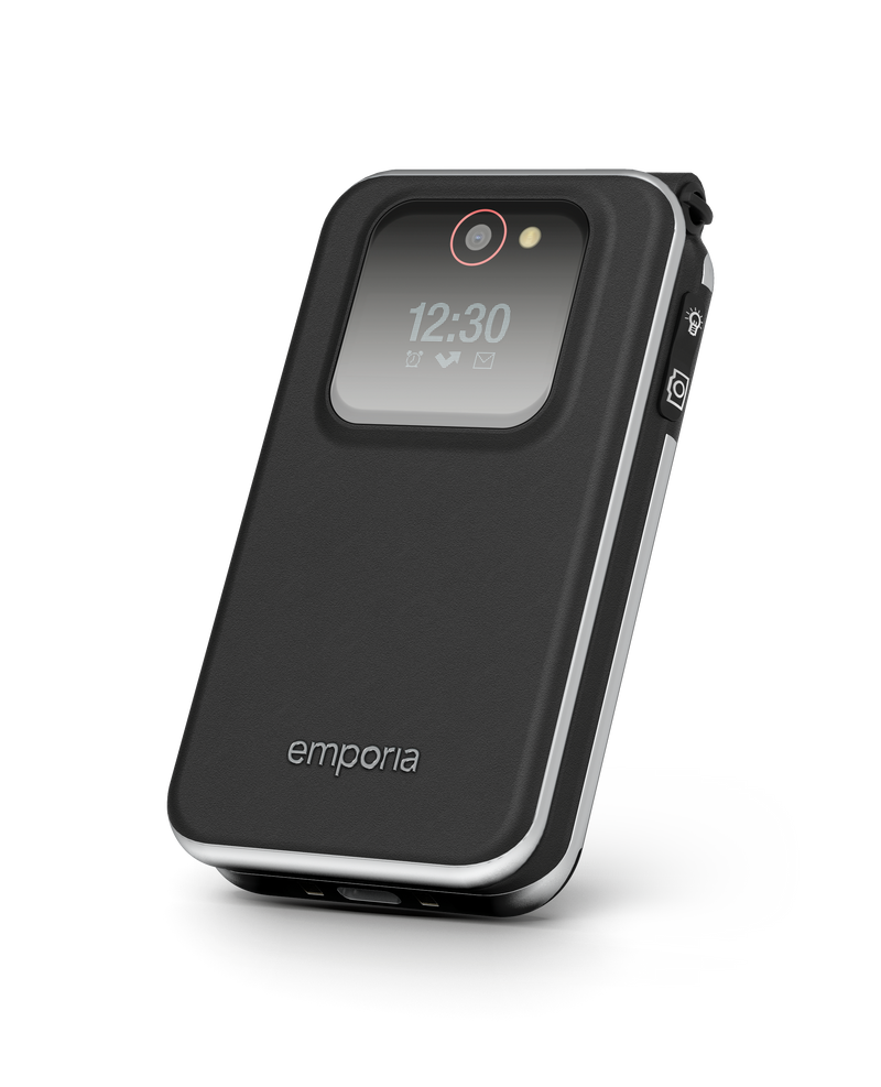 Emporia emporiaJOY (V228), 2G, (V3), Großtastenklapphandy, black