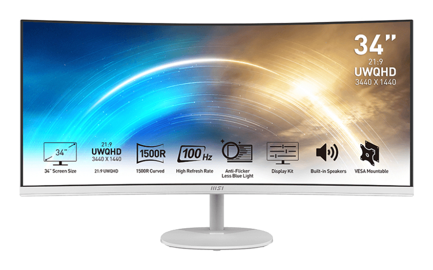 PRO MP341CQWDE, LED-Monitor