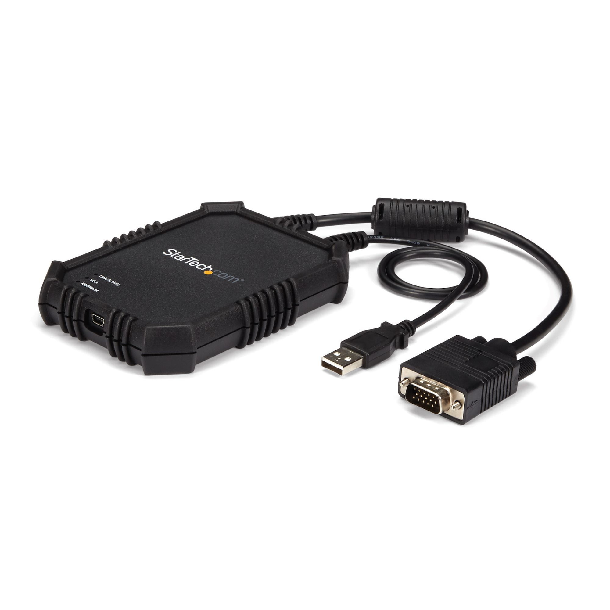 STARTECH.COM USB 2.0 KVM Konsole - Mobiler Laptop Crash Cart Adapter mit Datenübertragung und Videoaufnahme