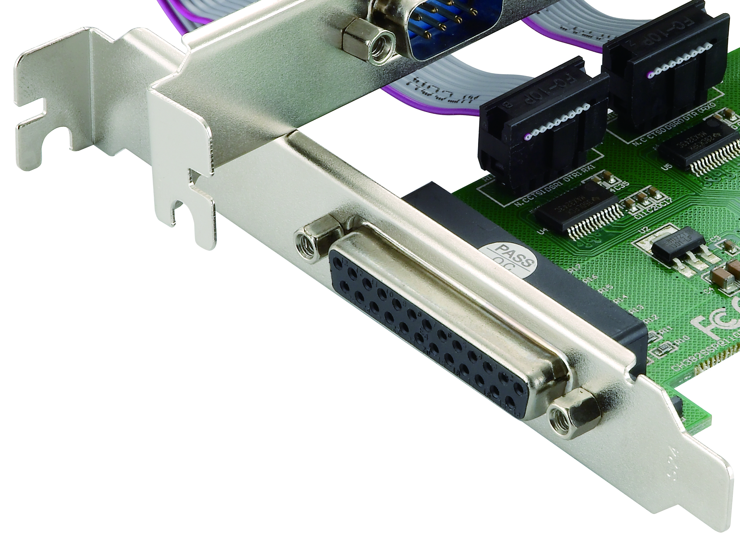 CONCEPTRONIC PCIe1x Card 2xRS232-Seri./1xParal. 2.5Gbps