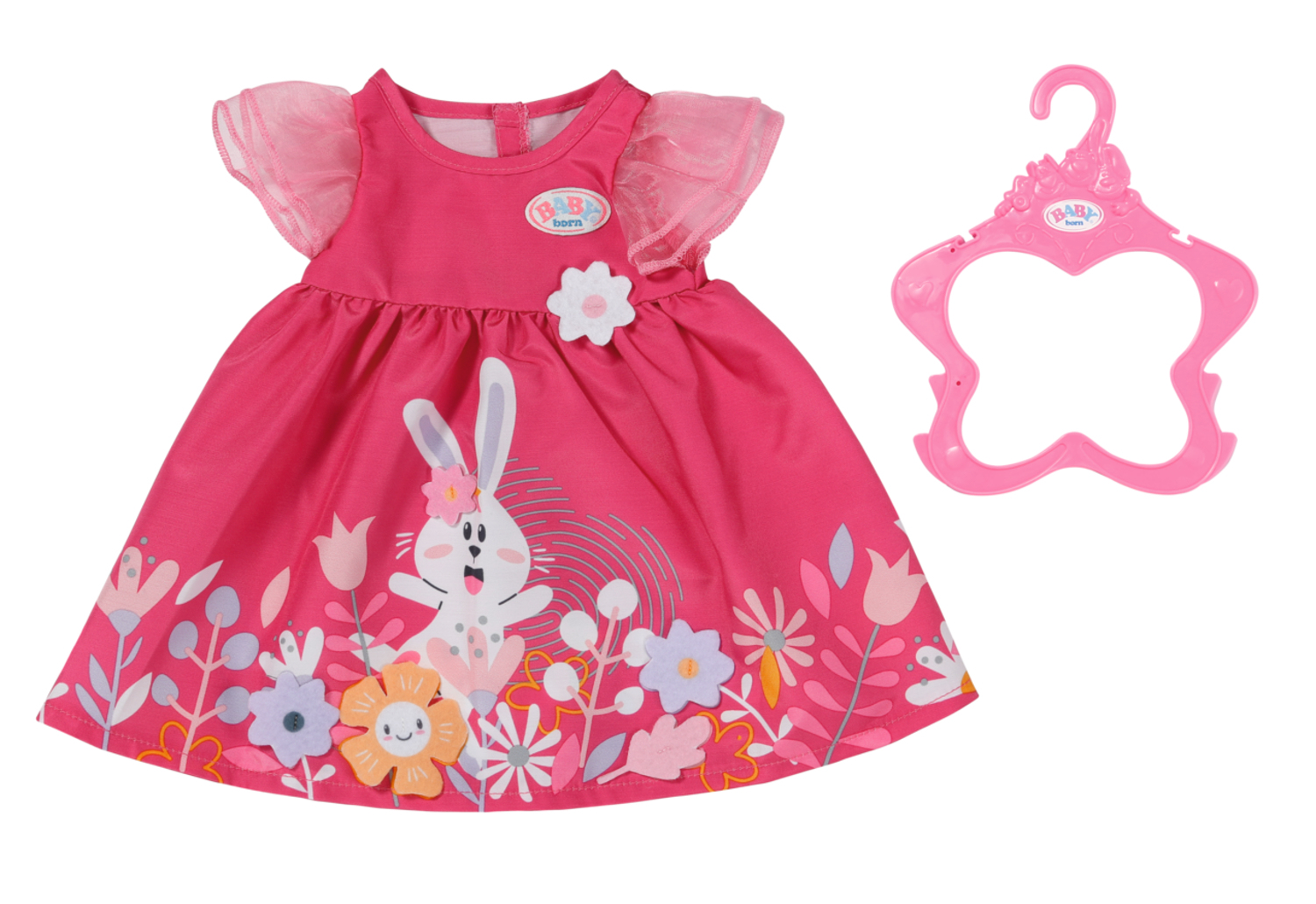 BABY born® Kleid Blümchen 43cm, Puppenzubehör