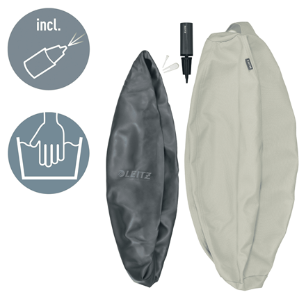 LEITZ Ergo Active Sitzball hellgrau 55,0 cm