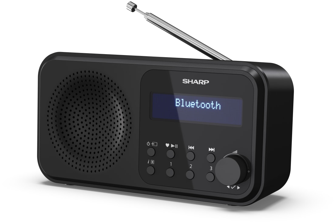 Sharp DR-P420 DAB+/BT Radio schwarz