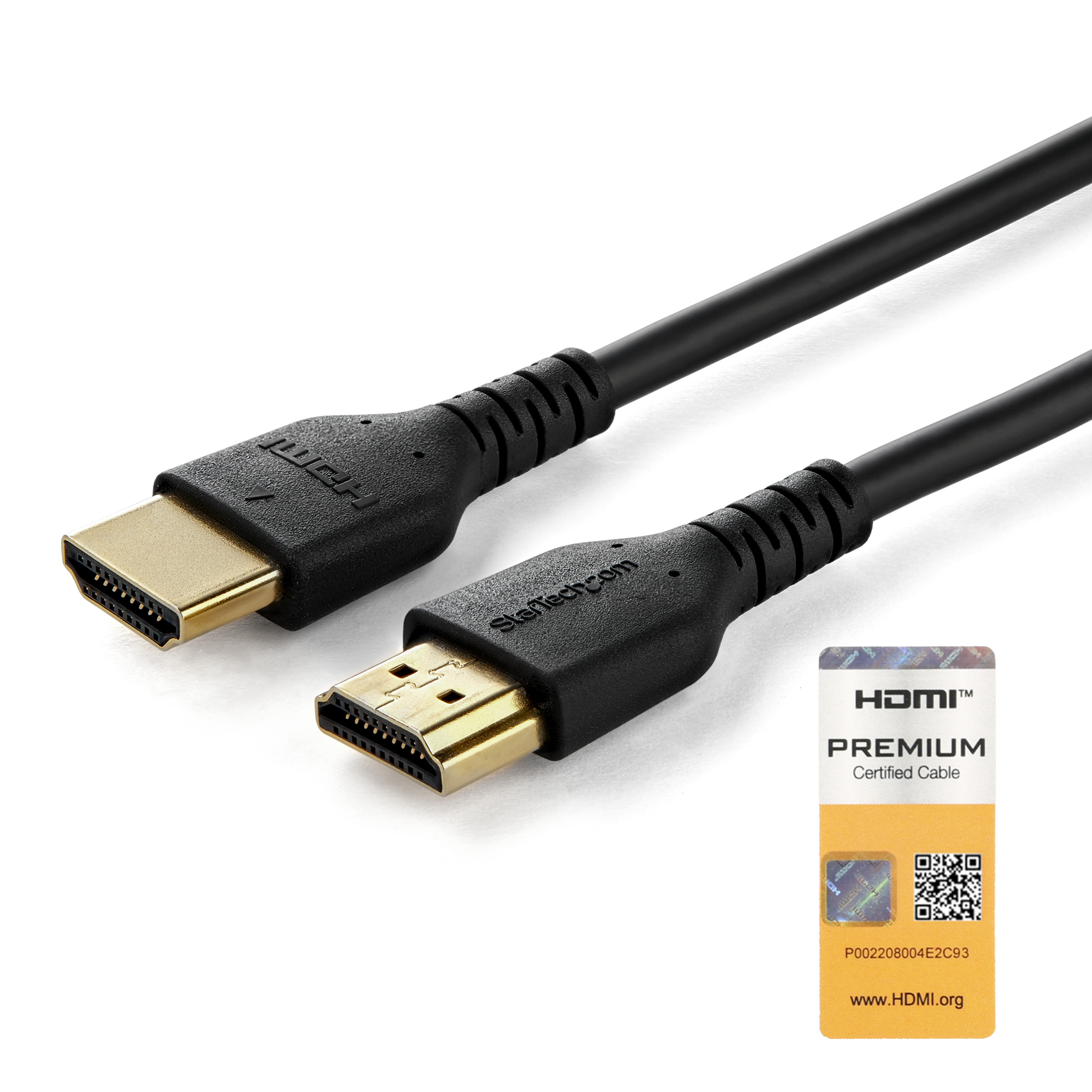 StarTech.com HDMI Kabel 1 m Premium High Speed Ethernet Schwarz