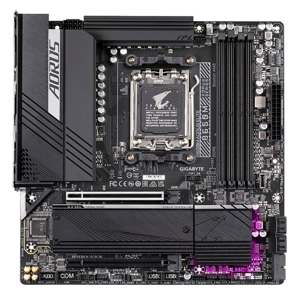 B650M AORUS ELITE, Mainboard