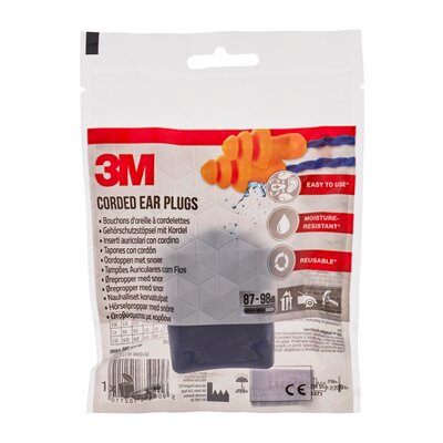 3M Ohrstöpsel 25 dB Schaumstoff, 1 St.