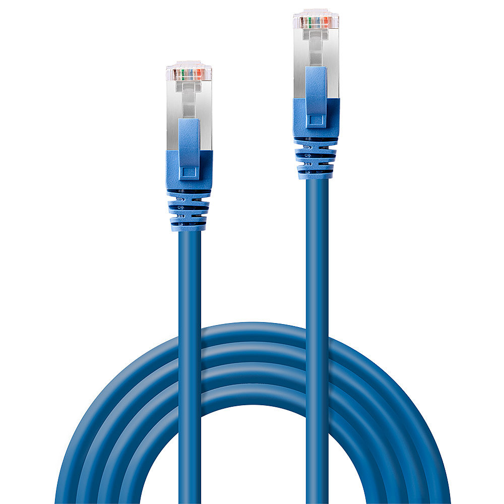 LINDY Patchkabel Cat6 SSTP / S/FTP PIMF blau 2.00m