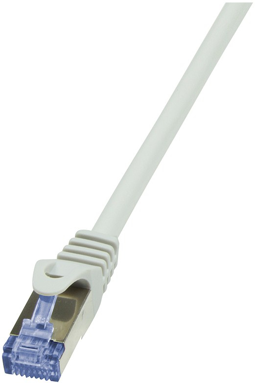 Logilink Patchkabel CAT6A S/FTP AWG26 PIMF 1,00m grau