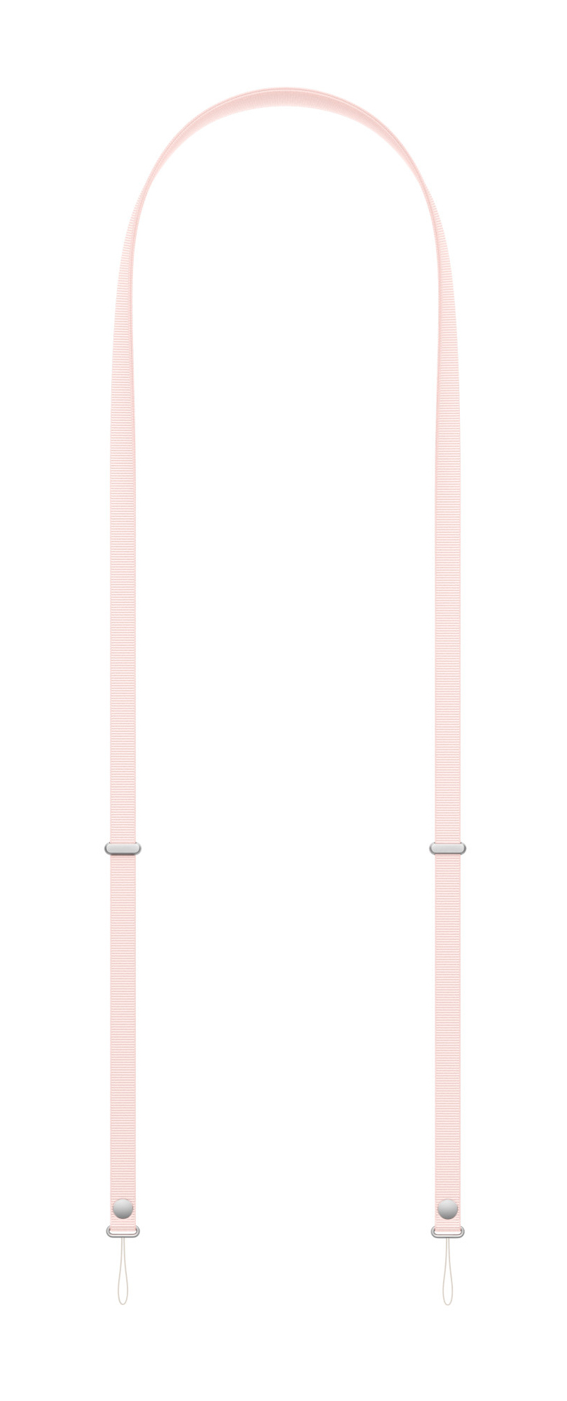 APPLE Crossbody Strap - Soft Pink