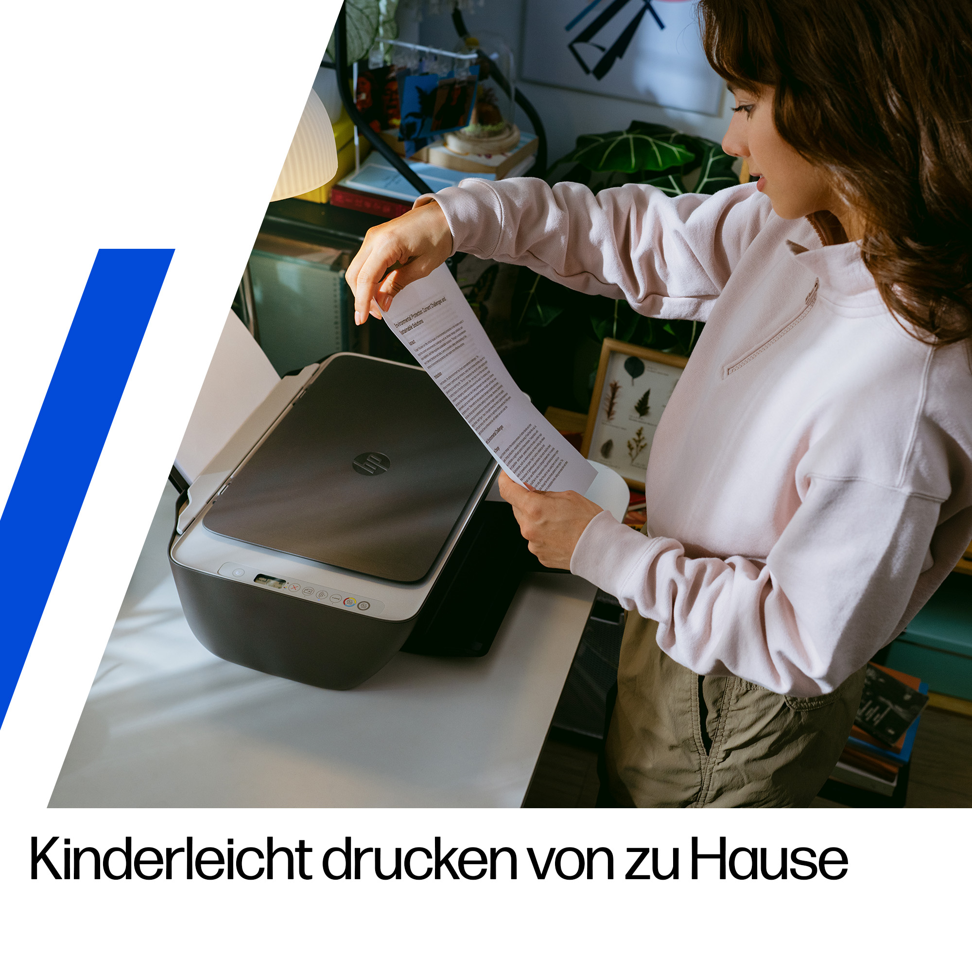 HP DeskJet 2920 All-in-One 3 in 1 Tintenstrahl-Multifunktionsdrucker schwarz, HP Instant Ink-fähig