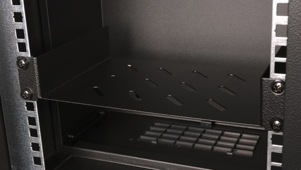 Equip 10 Fachboden fest für Serverschränke 15cm 1U schwarz