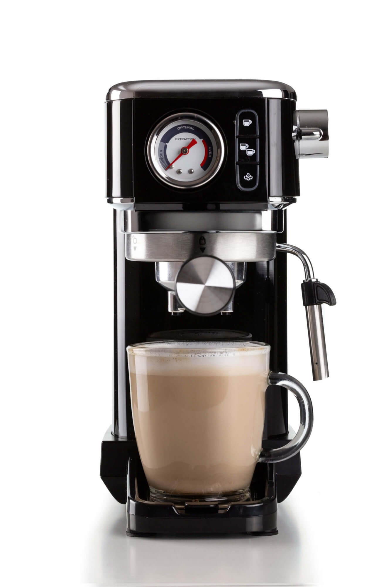 Ariete Slim Moderna Siebträgermaschine schwarz