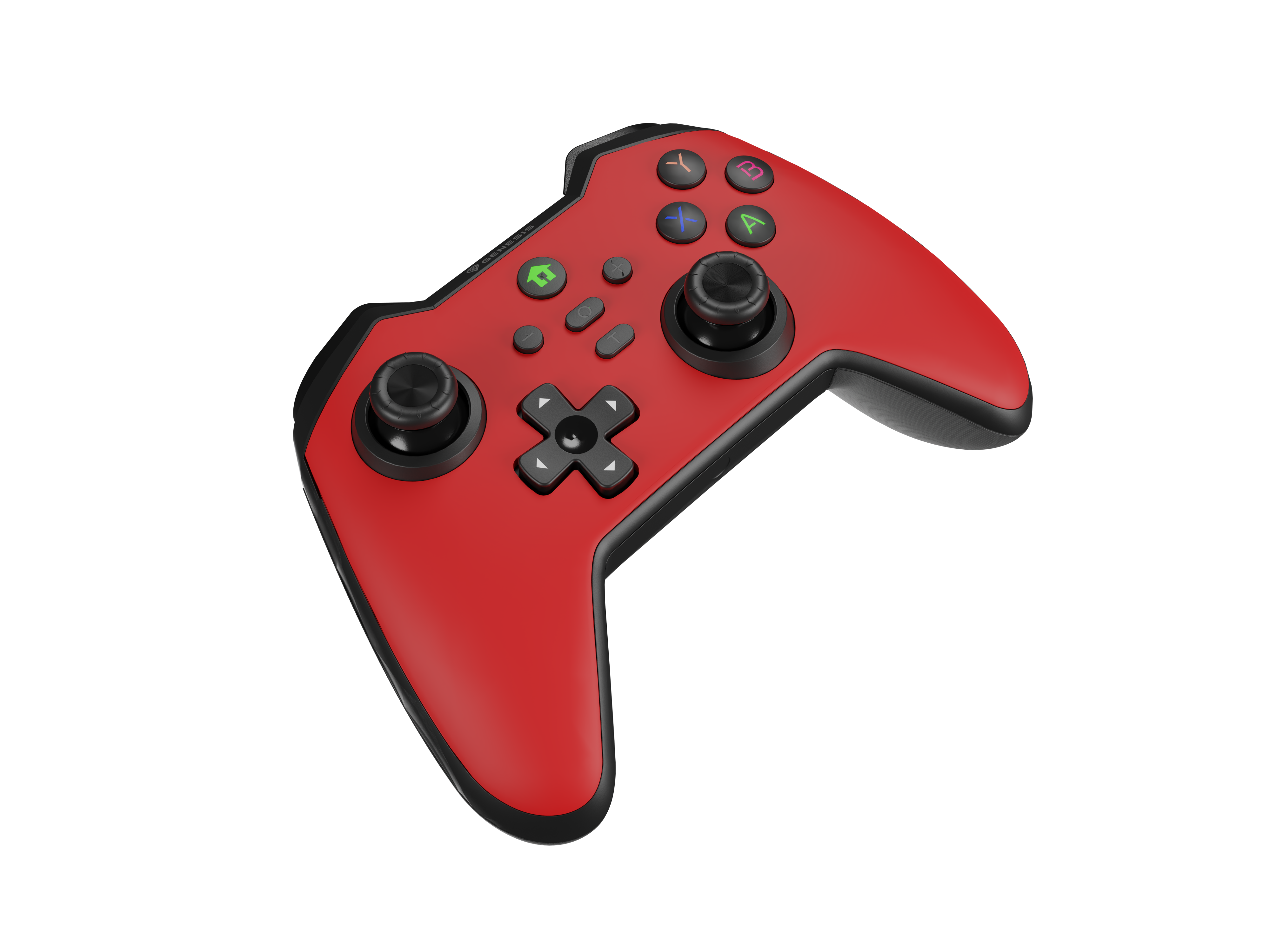 Genesis Gamepad MANGAN 400 kabellos rot/schwarz (PC/Switch)
