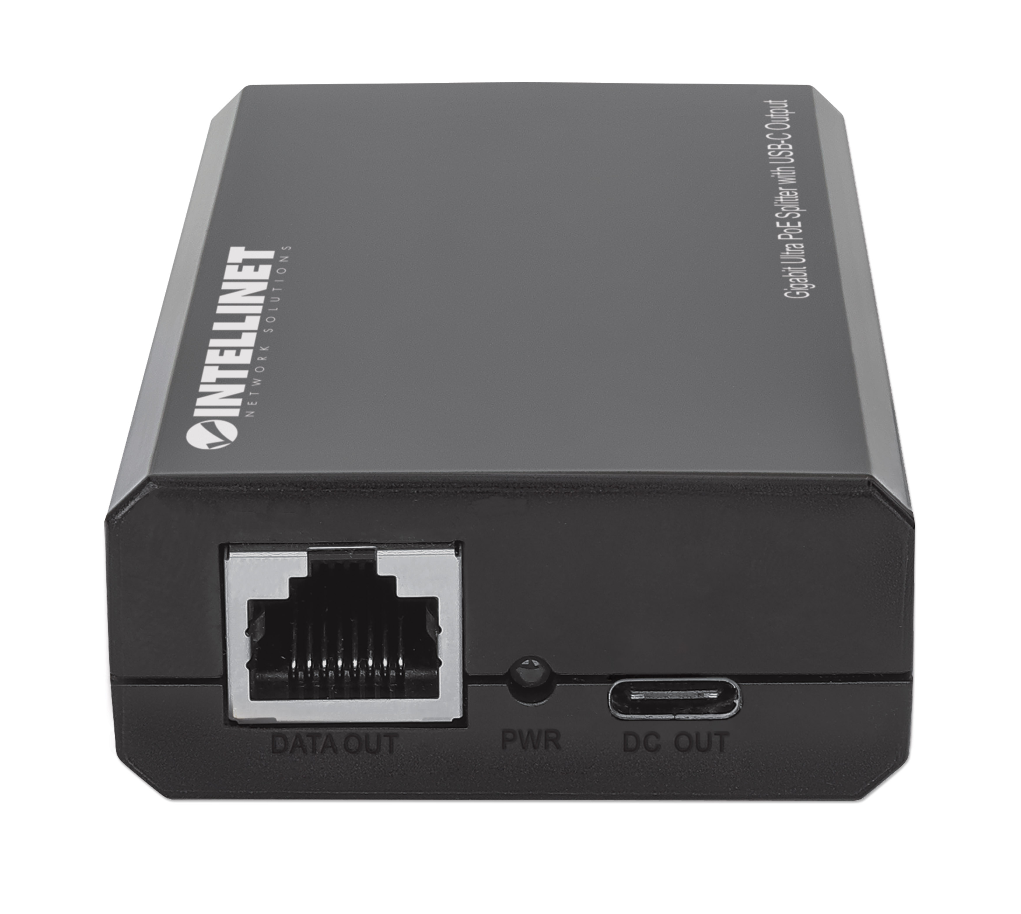 INTELLINET Gigabit Ultra PoE-Splitter mit USB-C-Ausgang 45W