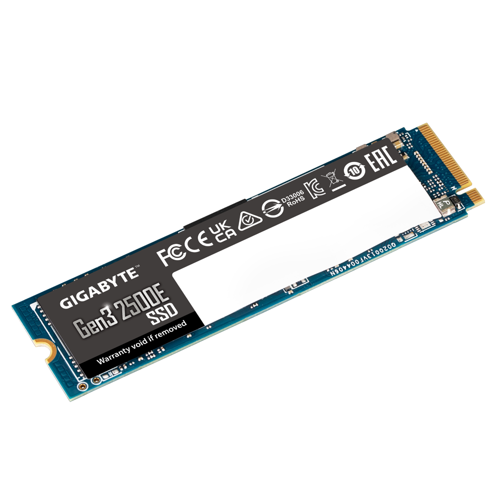 SSD GIGABYTE 2500e 500GB M.2 PCIe G325E500G PCIe 3.0 x4 NVME