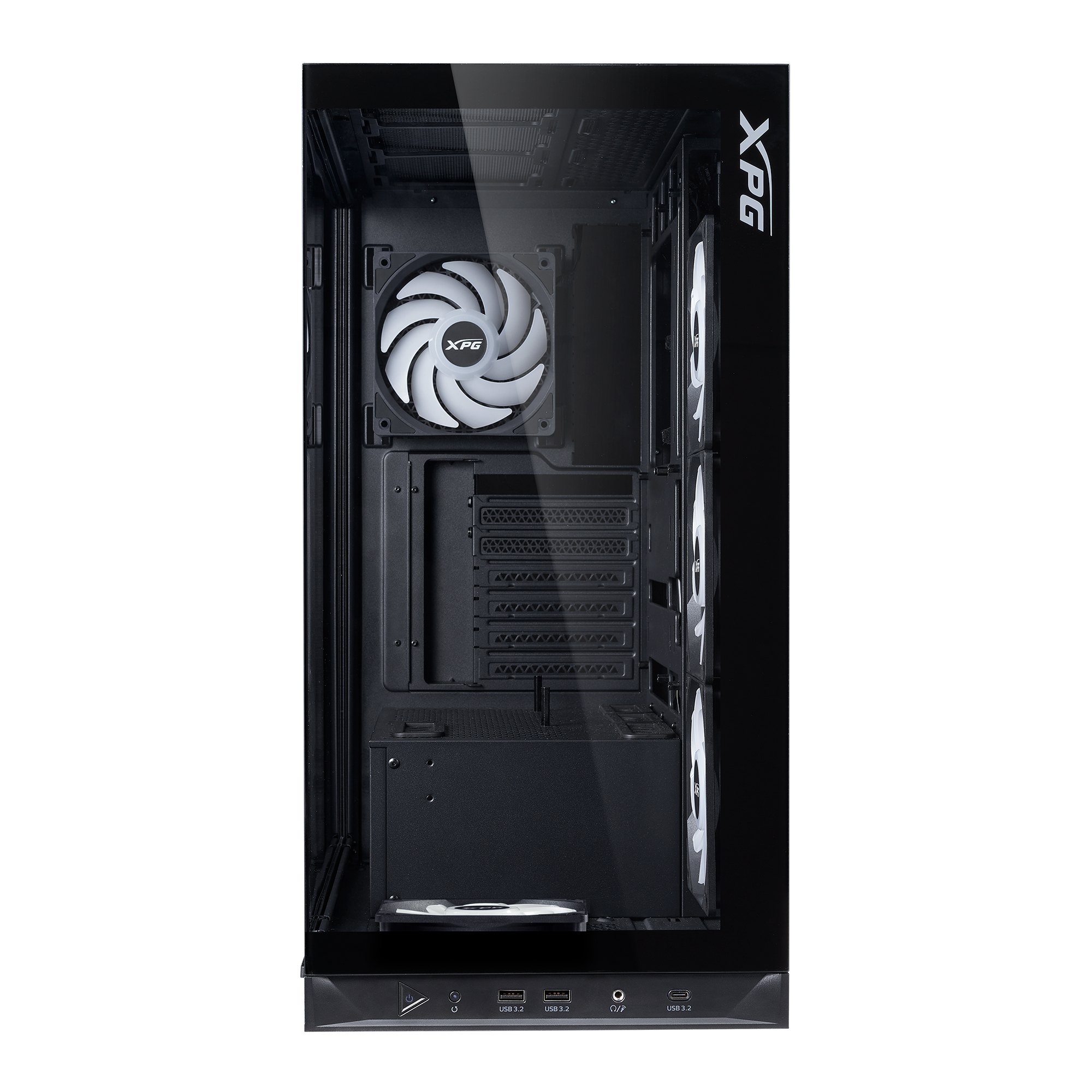 Geh XPG INVADER X BTF (ATX) Midi Tower schwarz retail