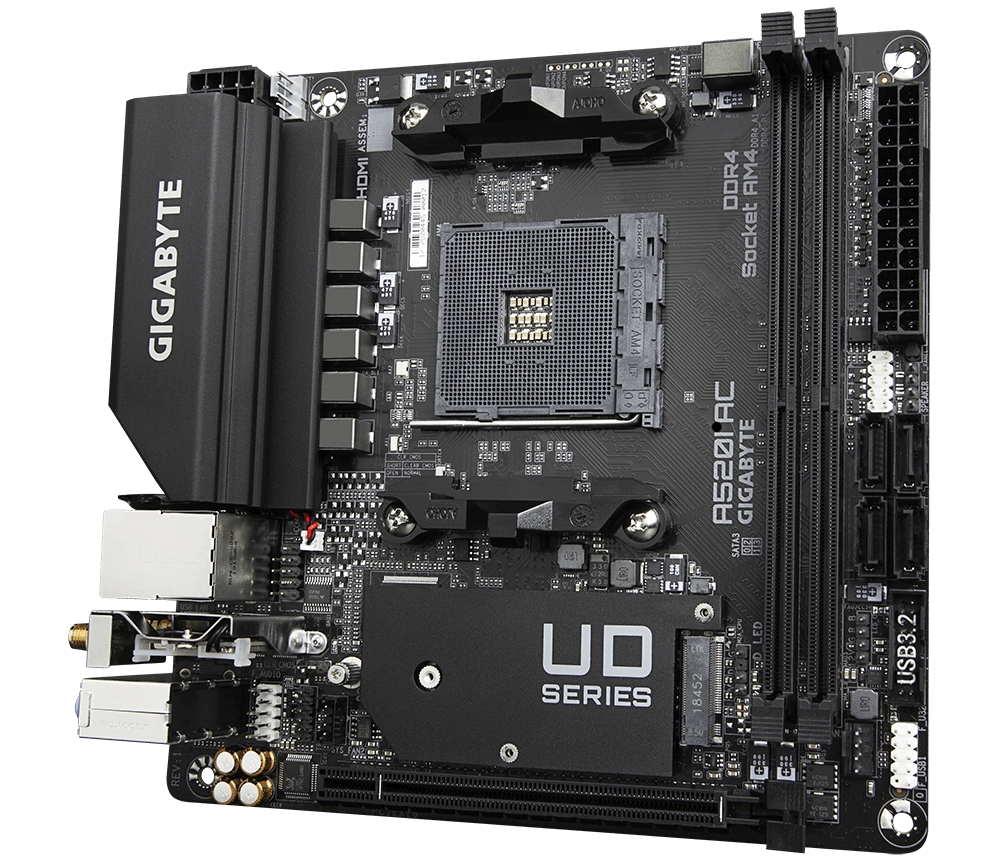 Gigabyte GA-A520I-AC (AM4) (D)