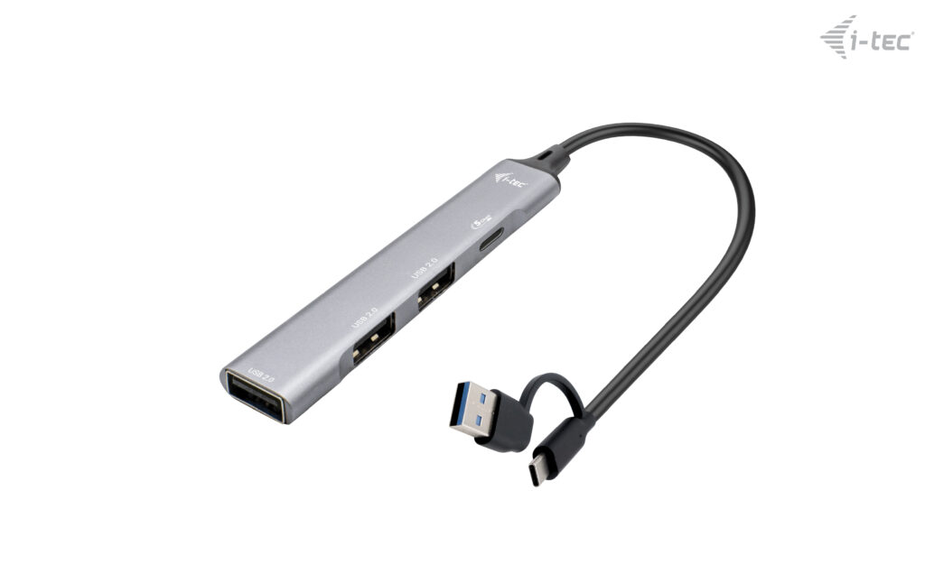 I-TEC USB-A/USB-C 4 PORT HUB 1X USB-C 3.1+3X USB 2.0