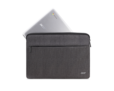 Acer Protective Sleeve 15,6 Grau mit Fronttasche