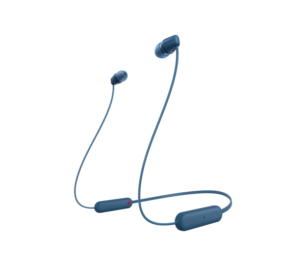 Sony WI-C100 kabellose In-Ear-Kopfhörer, blue