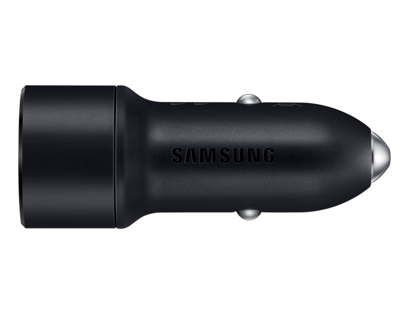 Samsung EP-L1100NB Schnellladegerät mit 2 USB- A Anschlüssen Schwarz Bulk