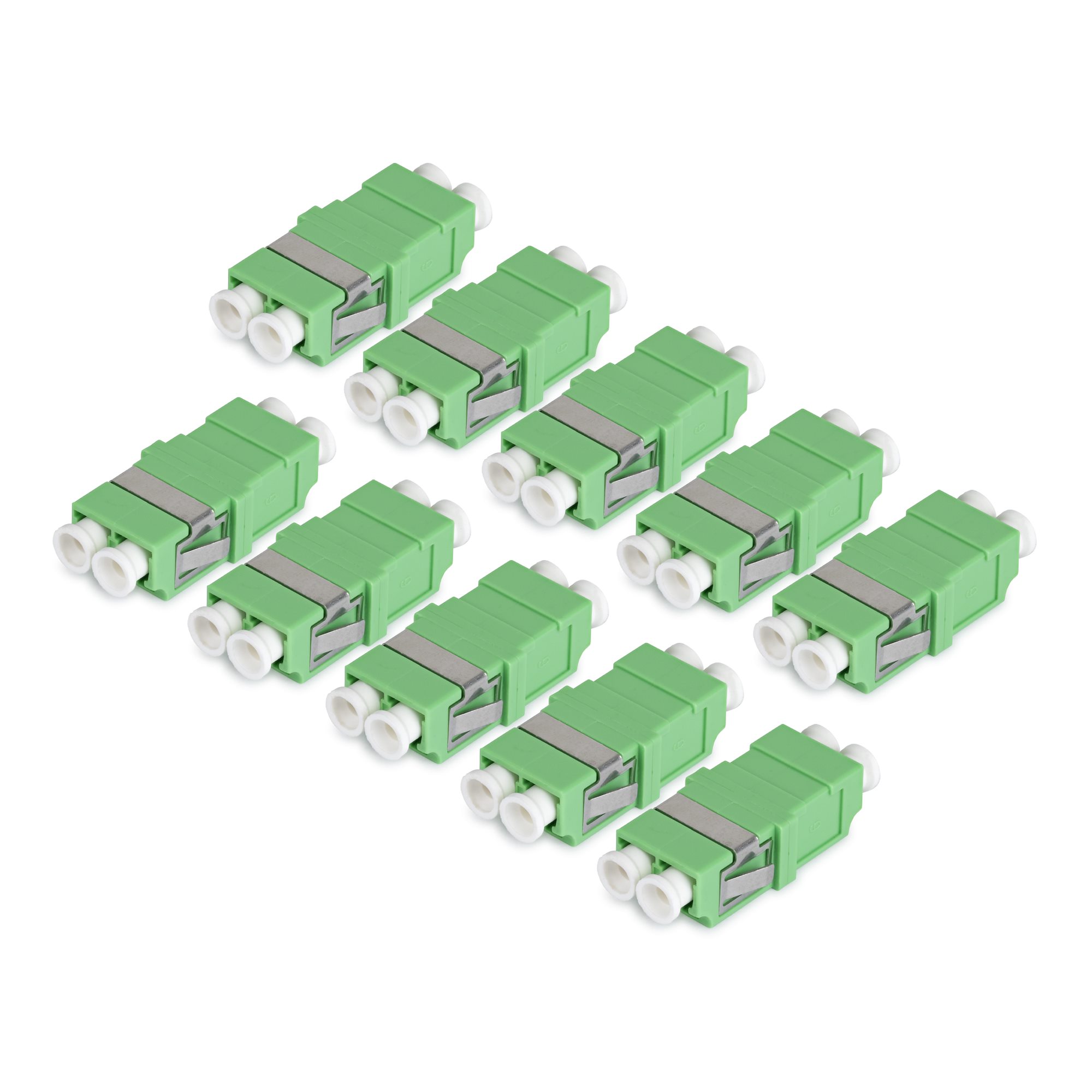 LC FIBER COUPLER 10 PACK OS2 .