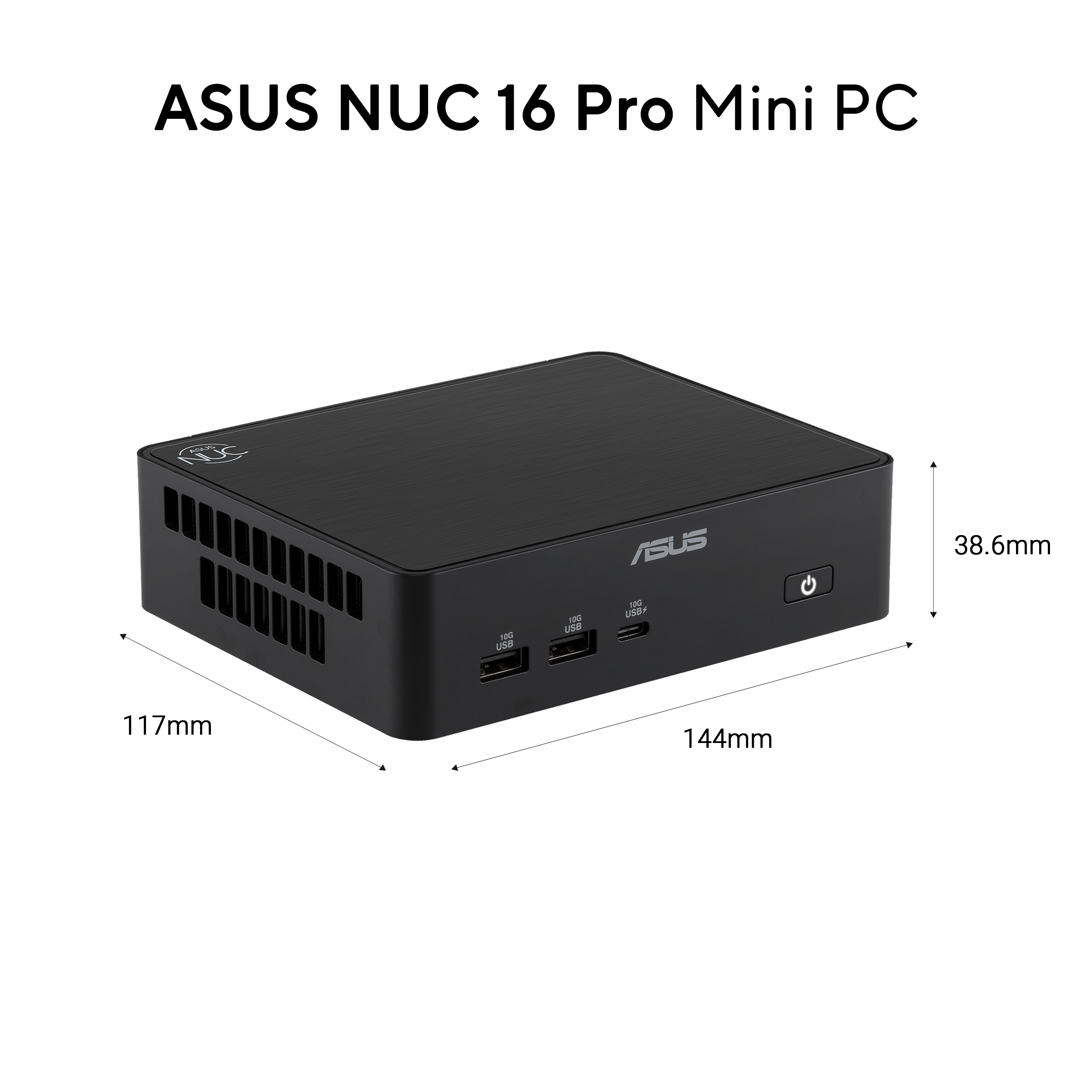 ASUS RNUC16GDKV760002 U7 366H (vPro) (65W)