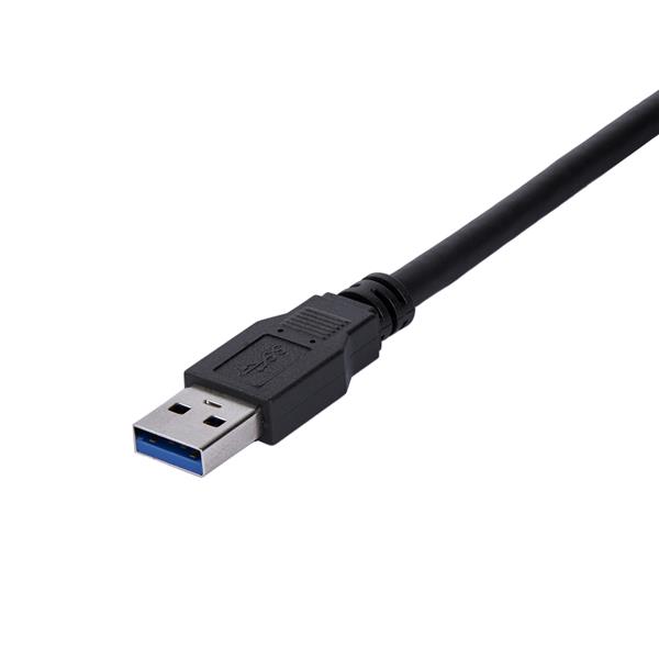 1M BLACK USB 3 EXTENSION CABLE .
