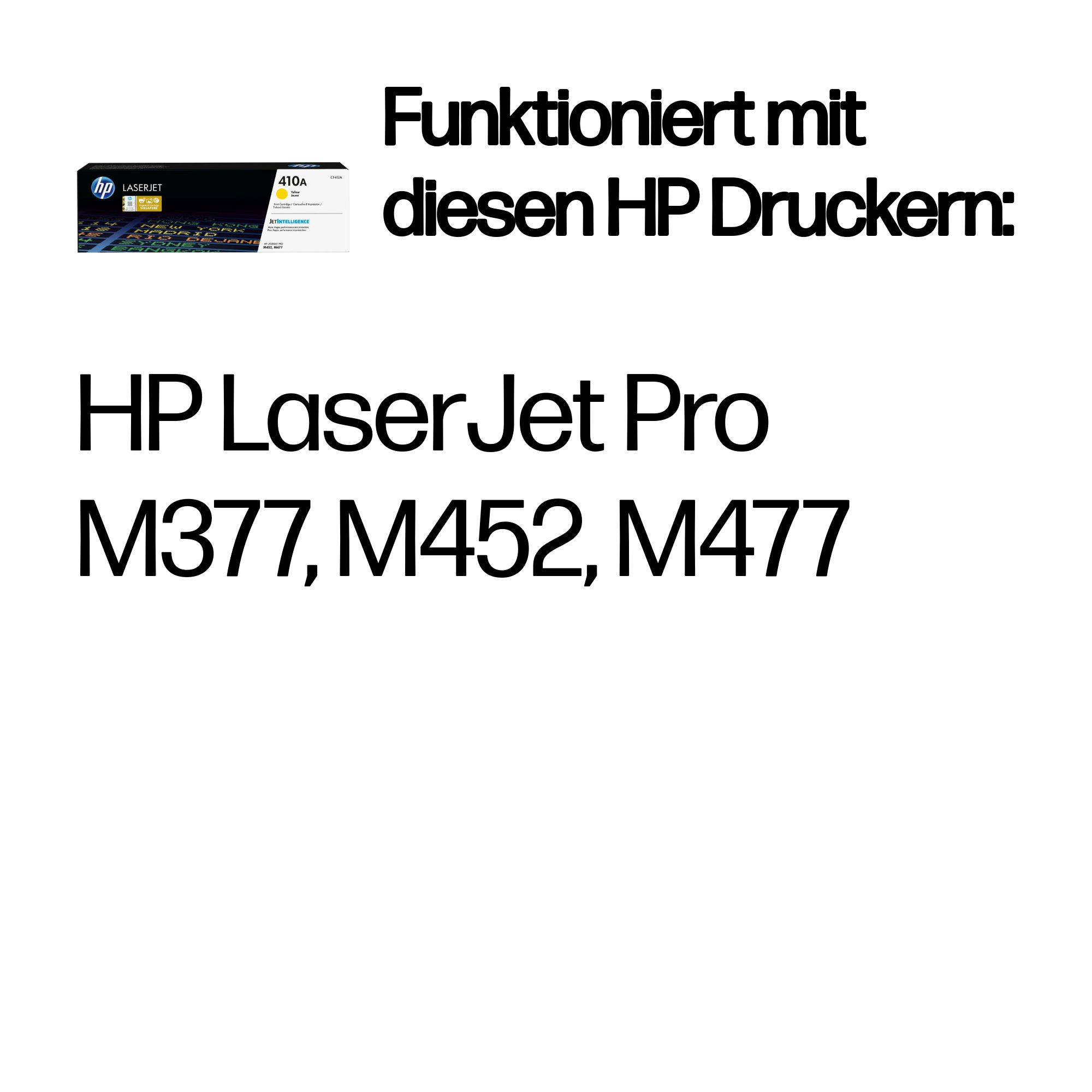 HP 410A Gelb LaserJet Tonerpatrone