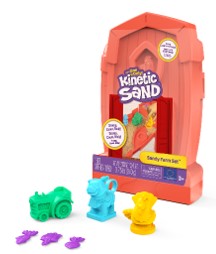 Kinetic Sand - Sandy Farm Set, Spielsand