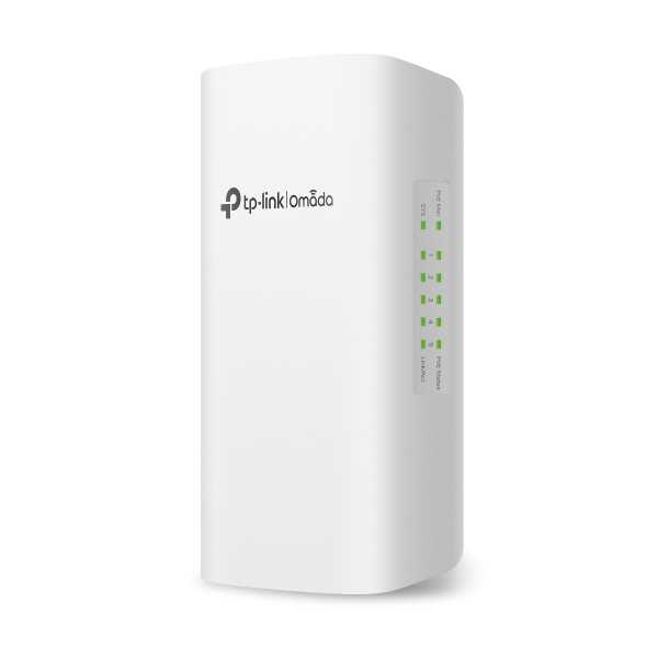 TP-LINK SG2005P-PD Omada 5-Port Gigabit Smart Switch 1x PoE++ In 4x PoE+ Out IP55 Gehäuse