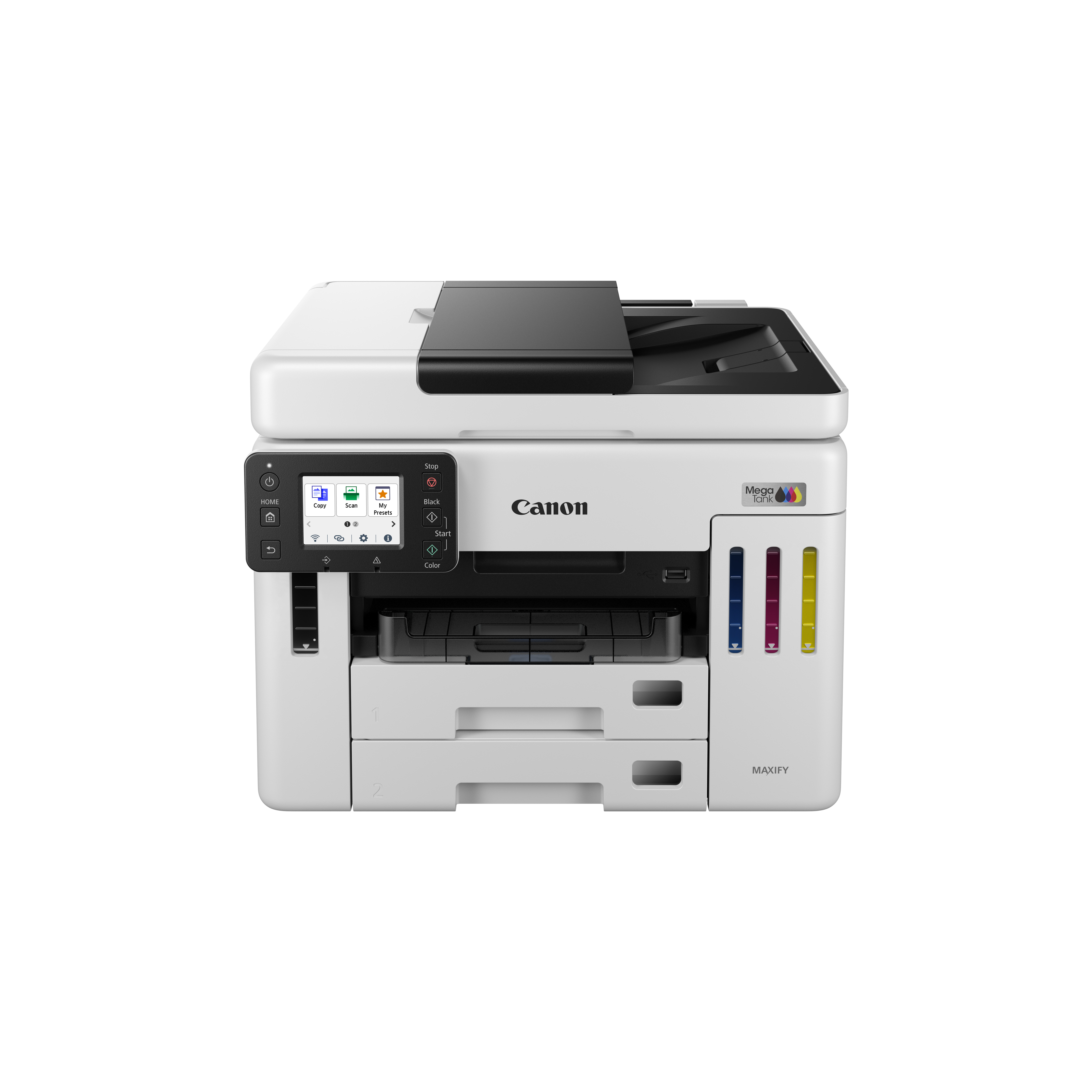 AKTION: Canon MAXIFY GX7150 4 in 1 Tintenstrahl-Multifunktionsdrucker weiß mit 100 Euro CashBack