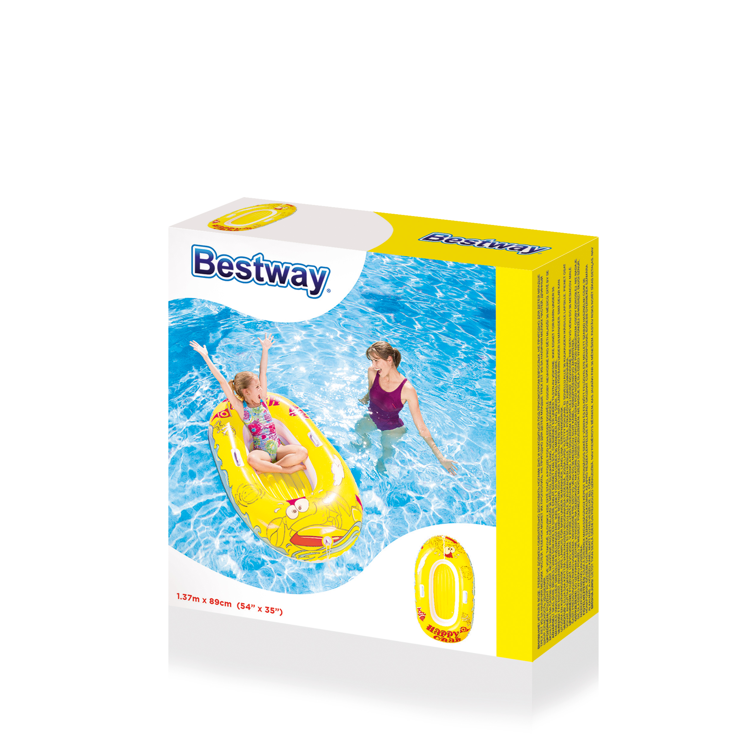 Bestway® Kinder-Schlauchboot Krusti farbsortiert