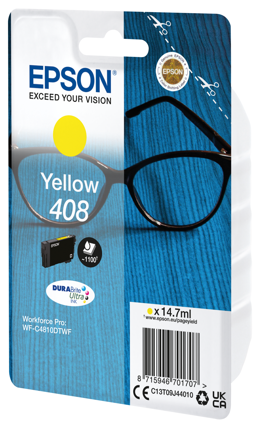 EPSON 408/T09J4 (Brille) gelb Druckerpatrone